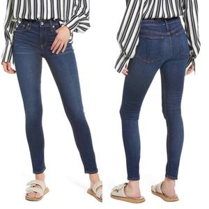 rag & bone Skinny Dark Wash Denim Petite Jeans - Sz. 28
